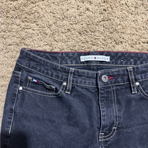 Tommy Hilfiger Dark Blue Ankle Jeans Capris - Picture 4 of 7